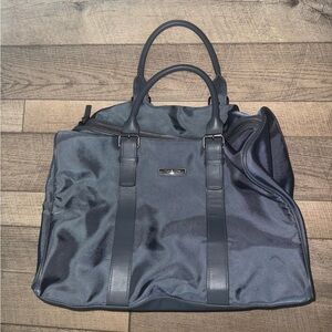 Michael Kors XL Grey Nylon Duffle